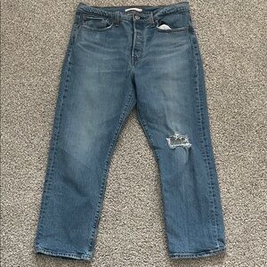 Levi's Medium Wash Wedgie Straight Jeans Size 31